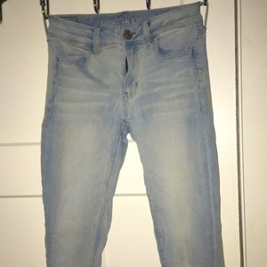 American eagle skinny jeans LOW RISE